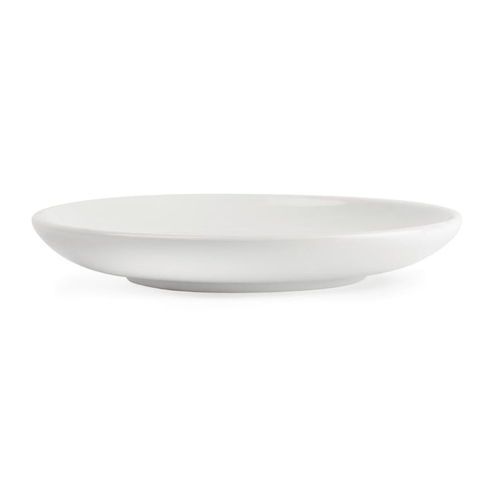 Royal Porcelain Classic White Cappuccino Saucers 160mm (12 Pack) Royal Porcelain