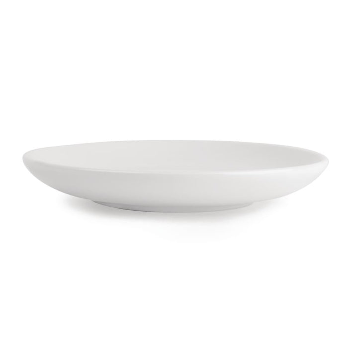 Royal Porcelain Classic White Cappuccino Saucers 150mm (12 Pack) Royal Porcelain