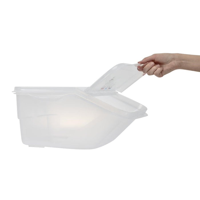 Araven Polypropylene 2/3 Gastronorm Ingredient Bin 16Ltr Araven