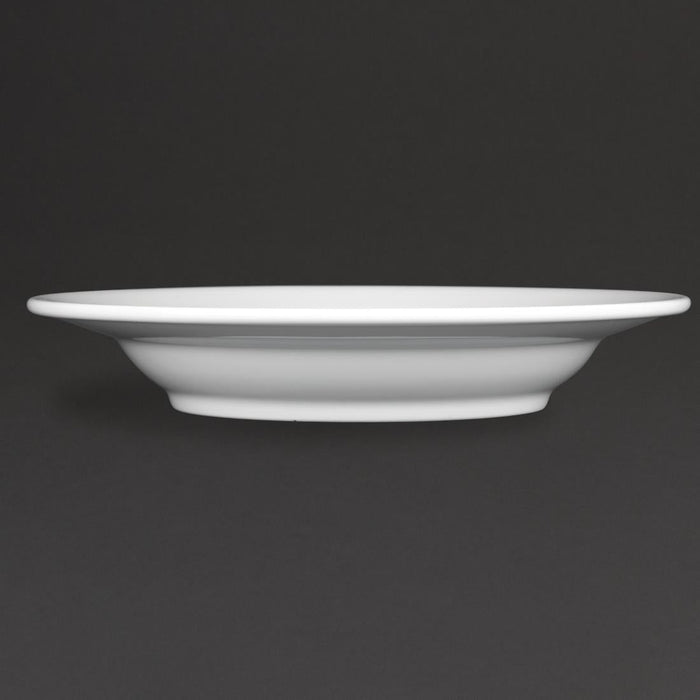 Royal Porcelain Classic White Soup Plates 235mm (12 Pack) Royal Porcelain