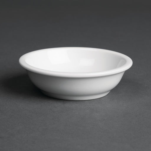 80(Ø)mm | 3¼(Ø)". Material: Vitrified Porcelain.