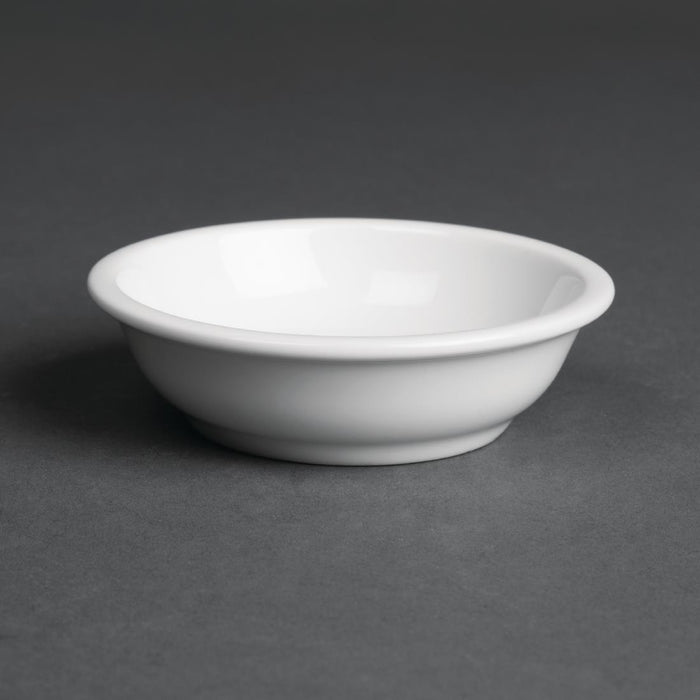 80(Ø)mm | 3¼(Ø)". Material: Vitrified Porcelain.