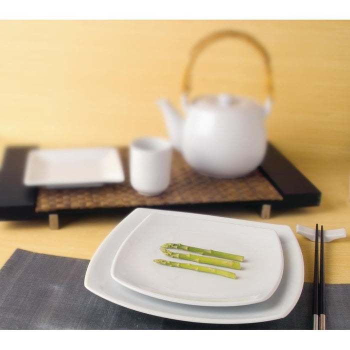Royal Porcelain Kana Square Plates 190mm (12 Pack) Royal Porcelain