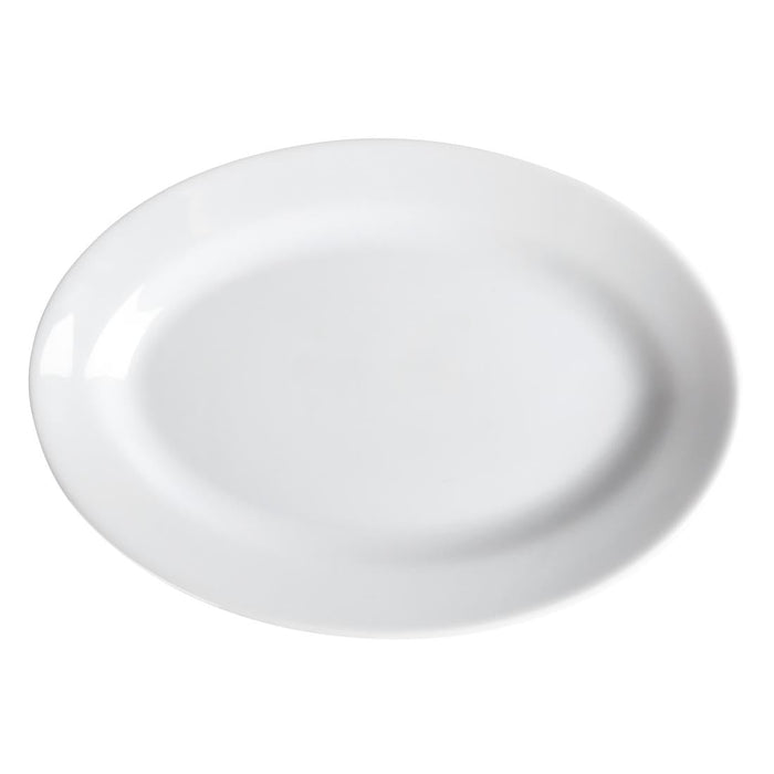 Royal Porcelain Oriental Oval Plates 230mm length (12 Pack) Royal Porcelain
