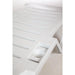 Polypropylene Sun Loungers White (2 Pack) Resinas Oloy
