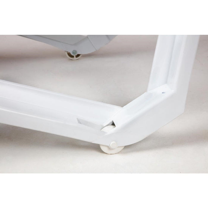 Polypropylene Sun Loungers White (2 Pack) Resinas Oloy