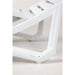 Polypropylene Sun Loungers White (2 Pack) Resinas Oloy