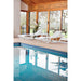 Polypropylene Sun Loungers White (2 Pack) Resinas Oloy