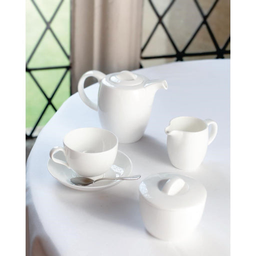 Royal Bone Ascot White Jugs 120ml (6 Pack) Royal Bone China
