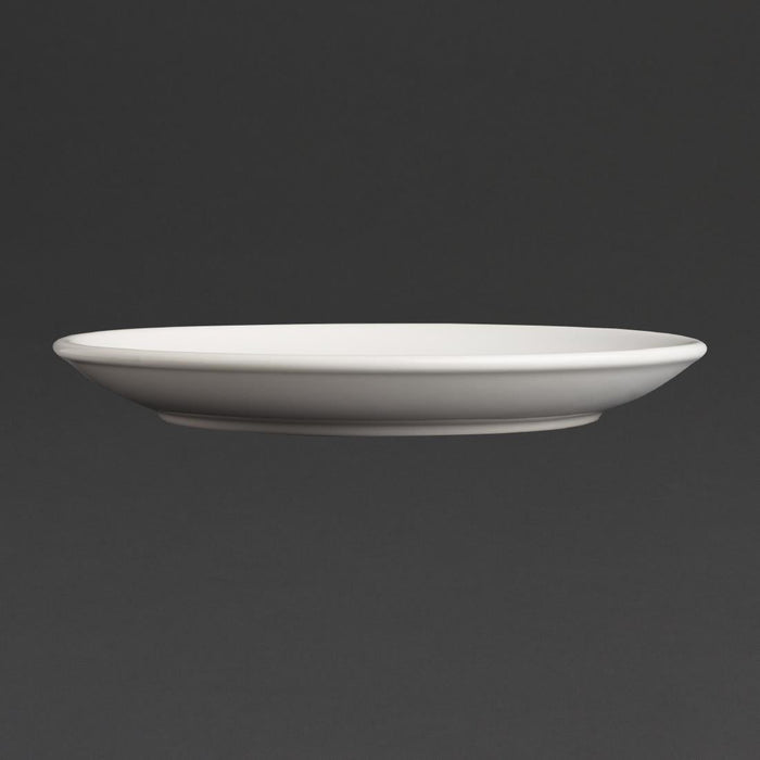 Olympia Cafe Coupe Plates White 205mm 8" (12 Pack) Olympia