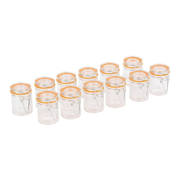 Vogue Mini Glass Terrine Jar 50ml (12 Pack) Vogue