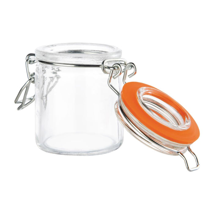 Vogue Mini Glass Terrine Jar 50ml (12 Pack) Vogue