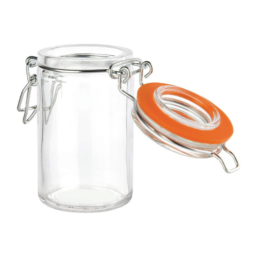 Vogue Mini Glass Terrine Jar 70ml (12 Pack) Vogue