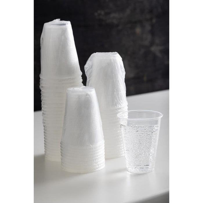 Hotel Complimentary Disposable Wrapped Tumblers 255ml (500 Pack) Hotel Complimentary