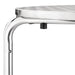 Bolero Round Stainless Steel Bistro Table 700mm Bolero