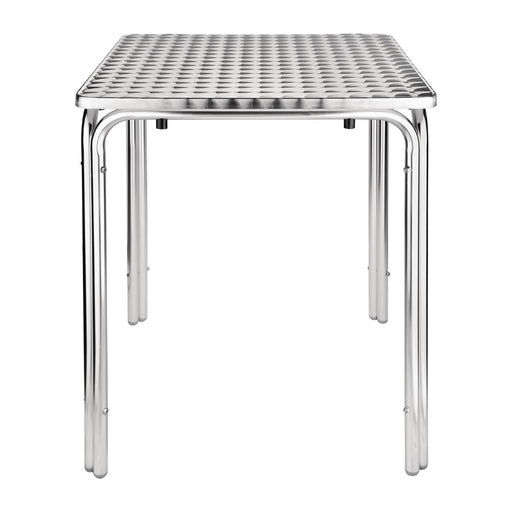 Aluminium Frame. Stainless Steel Top. Dimensions: 720(H) x 600(W) x 600(D)mm