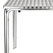 Bolero Steel and Aluminium Square Leg Table 600mm Bolero