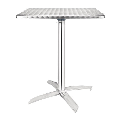 Aluminium Frame. Stainless Steel Top. Dimensions: 720(H) x 600(W) x 600(D)mm