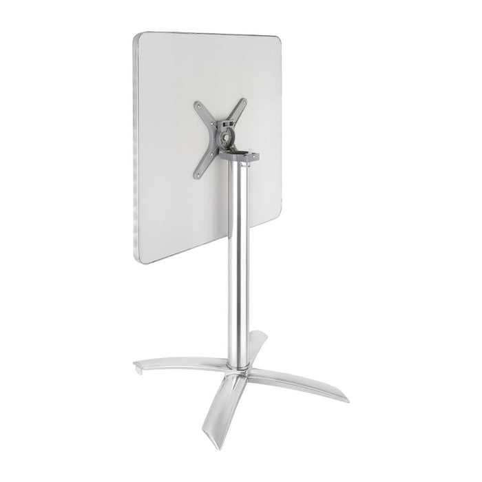 Bolero Square Flip Top Table Stainless Steel 600mm Bolero