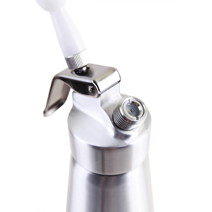 ICO Aluminium Whipped Cream Dispenser Silver 500ml ICO