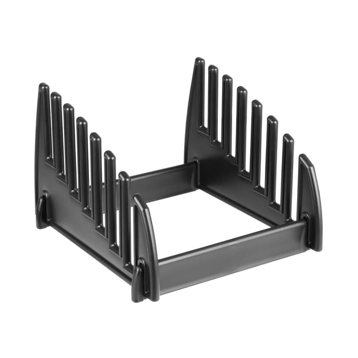 Hygiplas Low Density 7-Piece Chopping Board Set with Rack 450x300x10mm Hygiplas