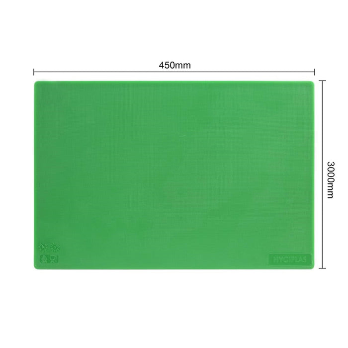 Hygiplas Low Density Antibacterial 7-Piece Chopping Board Set 450x300mm Hygiplas