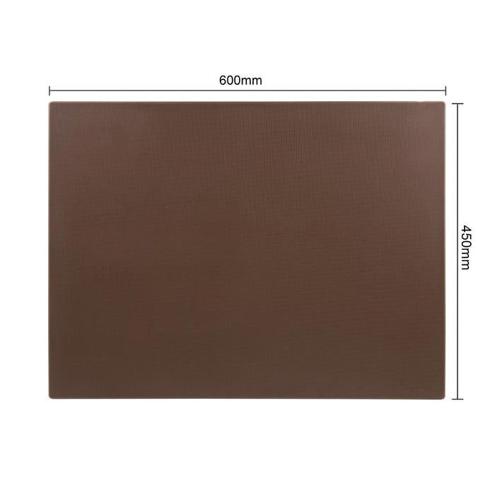 Hygiplas Low Density 7-Piece Chopping Board Set 600x450x10mm Hygiplas