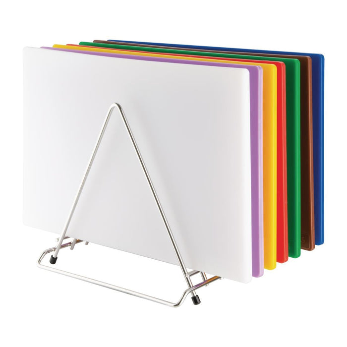 Hygiplas Heavy Duty Chopping Board Rack 7 Slots Hygiplas