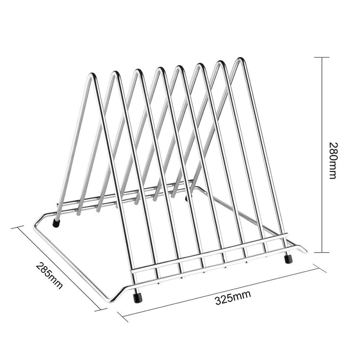 Hygiplas Heavy Duty Chopping Board Rack 7 Slots Hygiplas