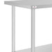 Nisbets Essentials Self Assembly Stainless Steel Table 800 x 600mm Nisbets Essentials