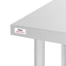 Nisbets Essentials Self Assembly Stainless Steel Table 800 x 600mm Nisbets Essentials