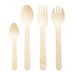 Fiesta Compostable Individually Wrapped Wooden Sporks (500 Pack) Fiesta Compostable