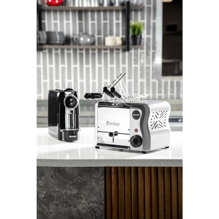 Rowlett Esprit 2 Slot Toaster Chrome w/2 x Additional Elements & Sandwich Cage Rowlett