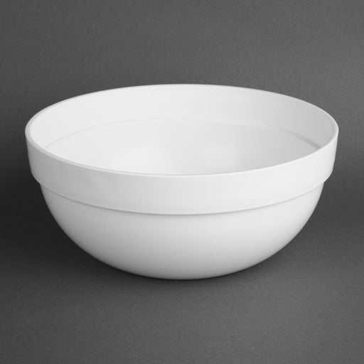Nisbets Essentials Polypropylene White Mixing Bowl 3Ltr Nisbets Essentials