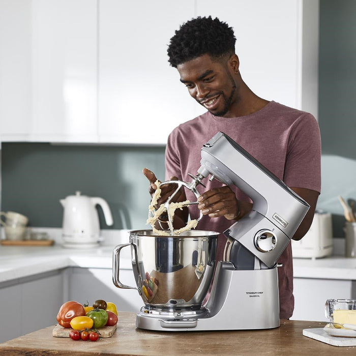 Kenwood Chef Baker Titanium Mixer KVL85.004SI Kenwood