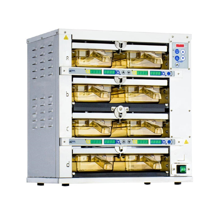 1.6-2.1kW. Holds 4x2 drawers