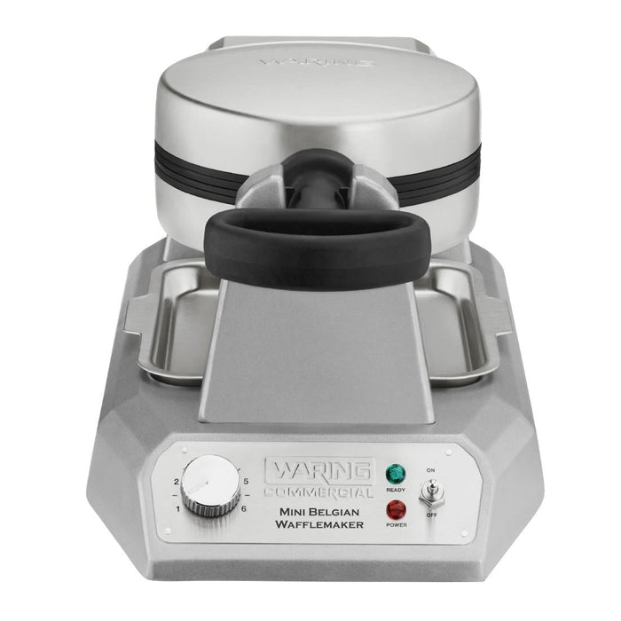 Waring Commercial Mini Belgian Waffle Maker WMB400XCK Waring