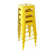 Bolero Bistro Yellow Steel High Stool (4 Pack) Bolero
