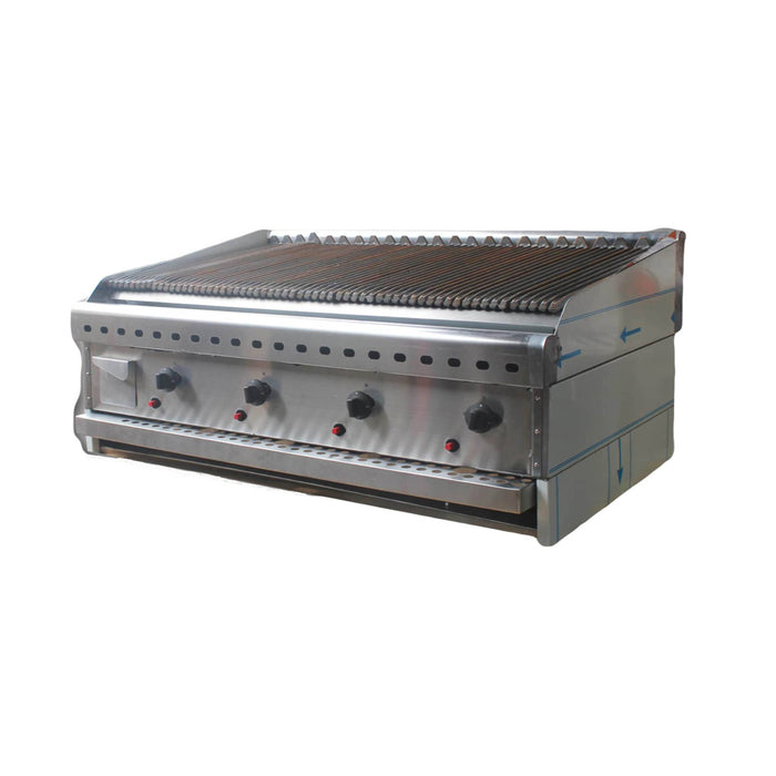 CharGrill - Gas - 4 Burner - Stainless Steel - 180kg - 1200x630mm - GR03