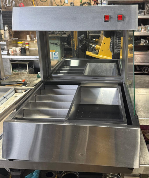 Commercial Countertop Chip Warming Machine/Chips Dump Refurbished Canmac Refurbished