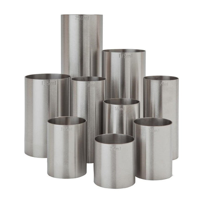 Beaumont Stainless Steel Thimble Measure CE Marked 200ml Beaumont