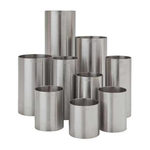 Beaumont Stainless Steel Thimble Measure CE Marked 71ml Beaumont