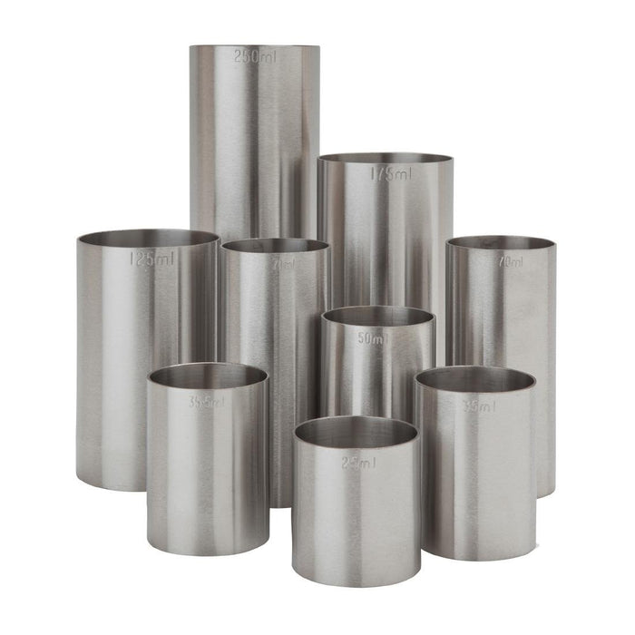 Beaumont Stainless Steel Thimble Measure 50ml Beaumont
