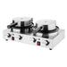 Buffalo Double Round Belgian Waffle Maker Buffalo