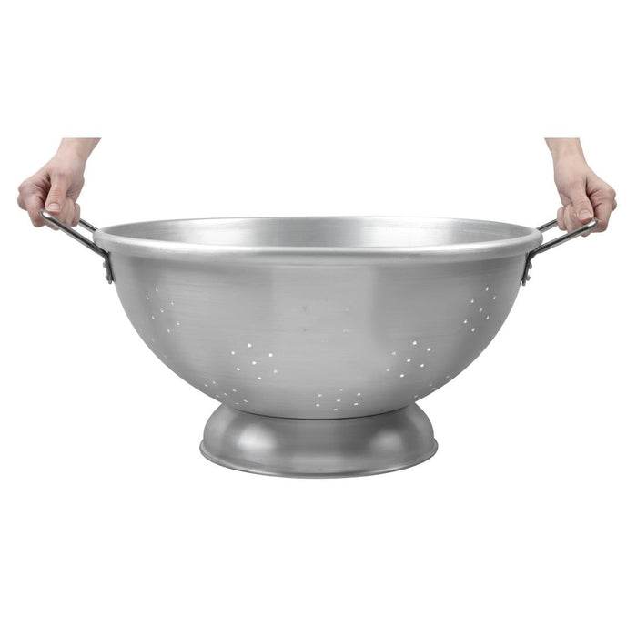 Double-Handled Aluminium Colander 18.5" Non Branded