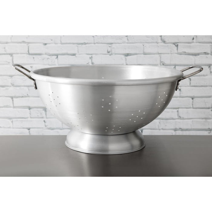 Double-Handled Aluminium Colander 18.5" Non Branded