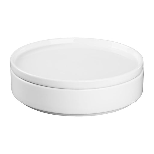 Olympia Whiteware Flat Round Plates 210mm (6 Pack) Olympia