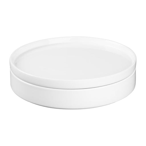 Olympia Whiteware Stacking Bowls 270mm/10 2/3" (4 Pack) Olympia