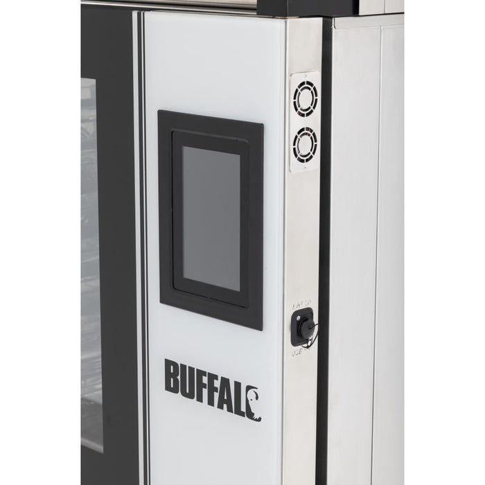 Buffalo Freestanding Smart Touchscreen Combi Oven 7x GN 1/1 with Installation Kit Buffalo