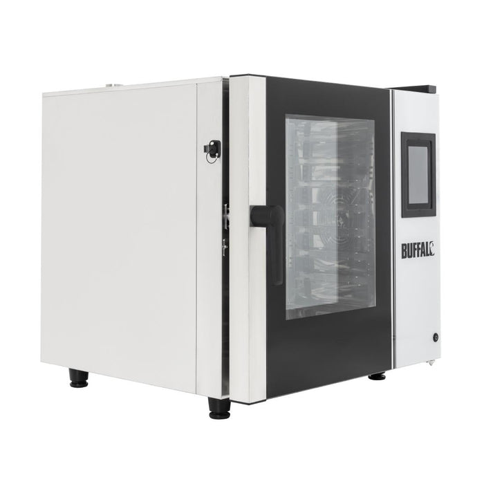 Buffalo Freestanding Smart Touchscreen Combi Oven 7x GN 1/1 with Installation Kit Buffalo